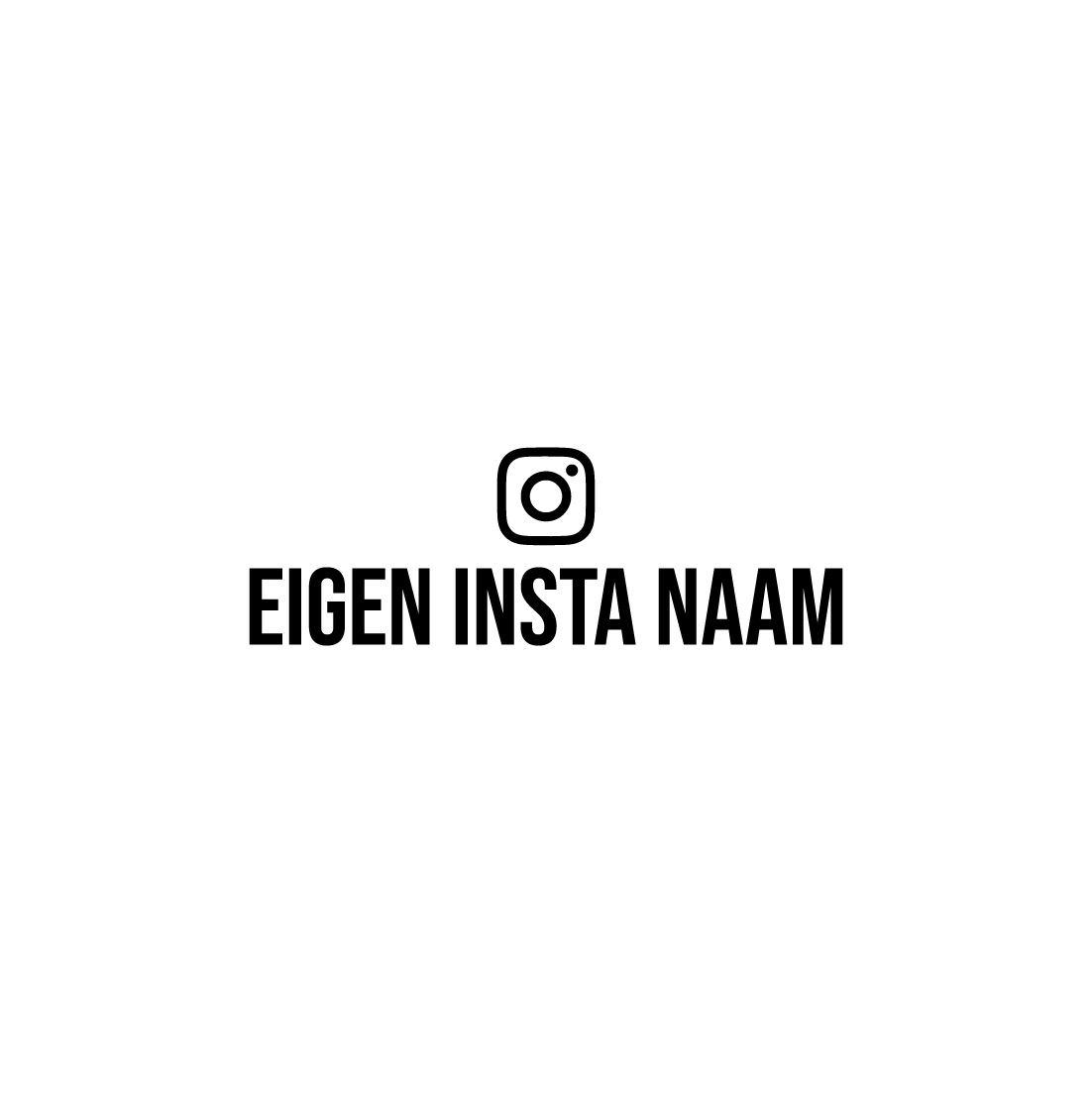Instagram sticker Design 5 Plakjestickers